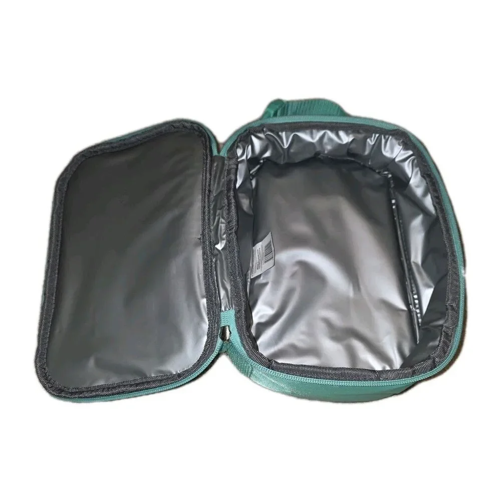 Lunch Bag Turquoise Boat Picnic School Work Daycare
